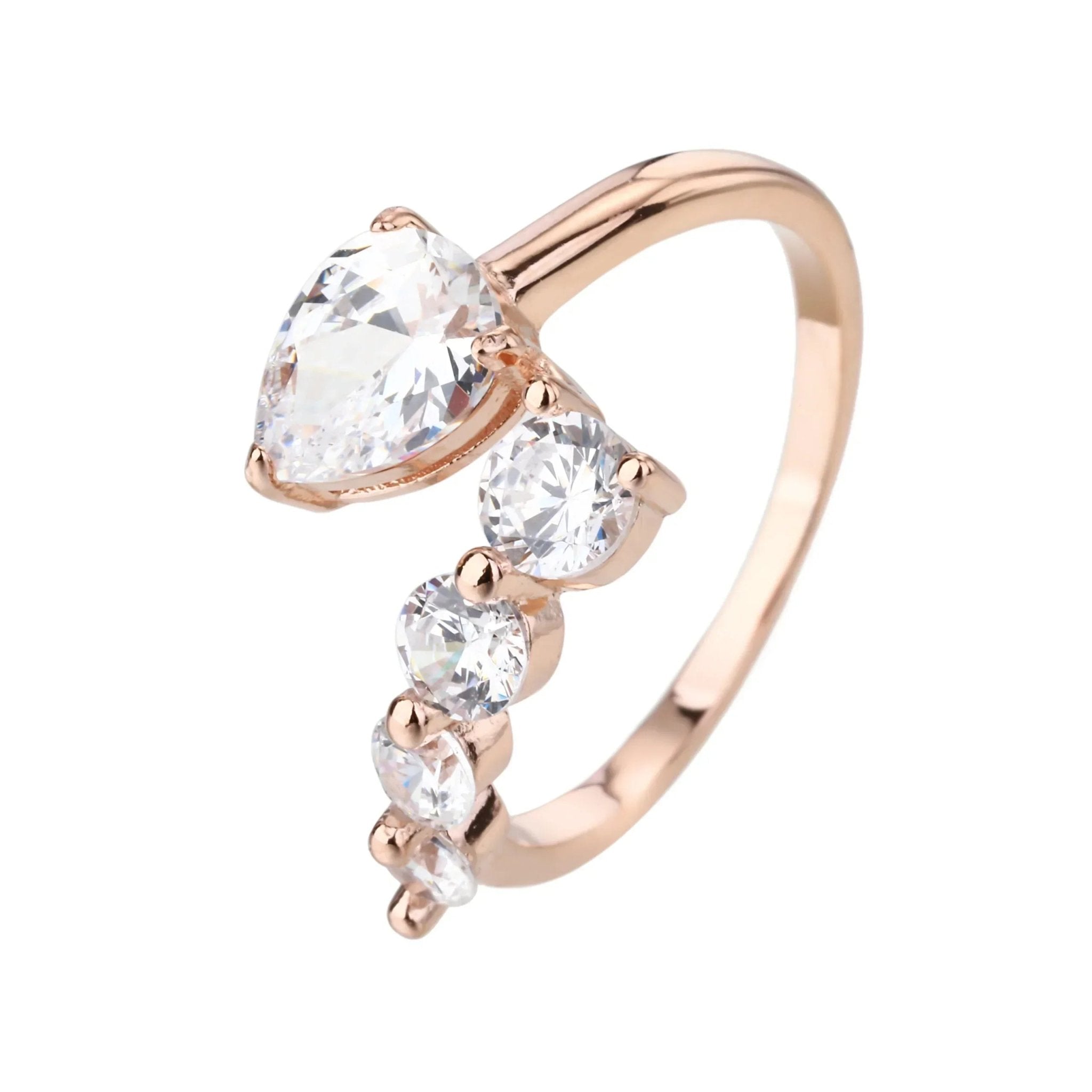 טבעת כסף 925 משובצת זירקון – עיצוב יוקרתי ועדין בעבודת אומן לאלגנטיות - | Kalimira Jewelry | תכשיטי כסף Kalimira | إكسسوارات فضة Kalimira