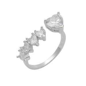 טבעת כסף 925 משובצת זירקון – יוקרה עדינה - | Kalimira Jewelry | תכשיטי כסף Kalimira | إكسسوارات فضة Kalimira