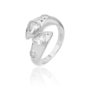 טבעת כסף 925 משובצת זירקון – יוקרה עדינה - | Kalimira Jewelry | תכשיטי כסף Kalimira | إكسسوارات فضة Kalimira