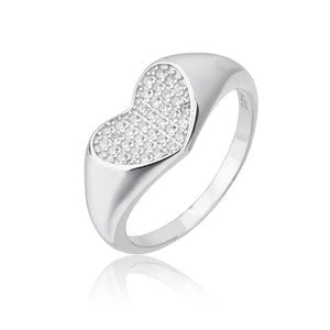 טבעת כסף 925 משובצת זירקון – יוקרה עדינה - | Kalimira Jewelry | תכשיטי כסף Kalimira | إكسسوارات فضة Kalimira