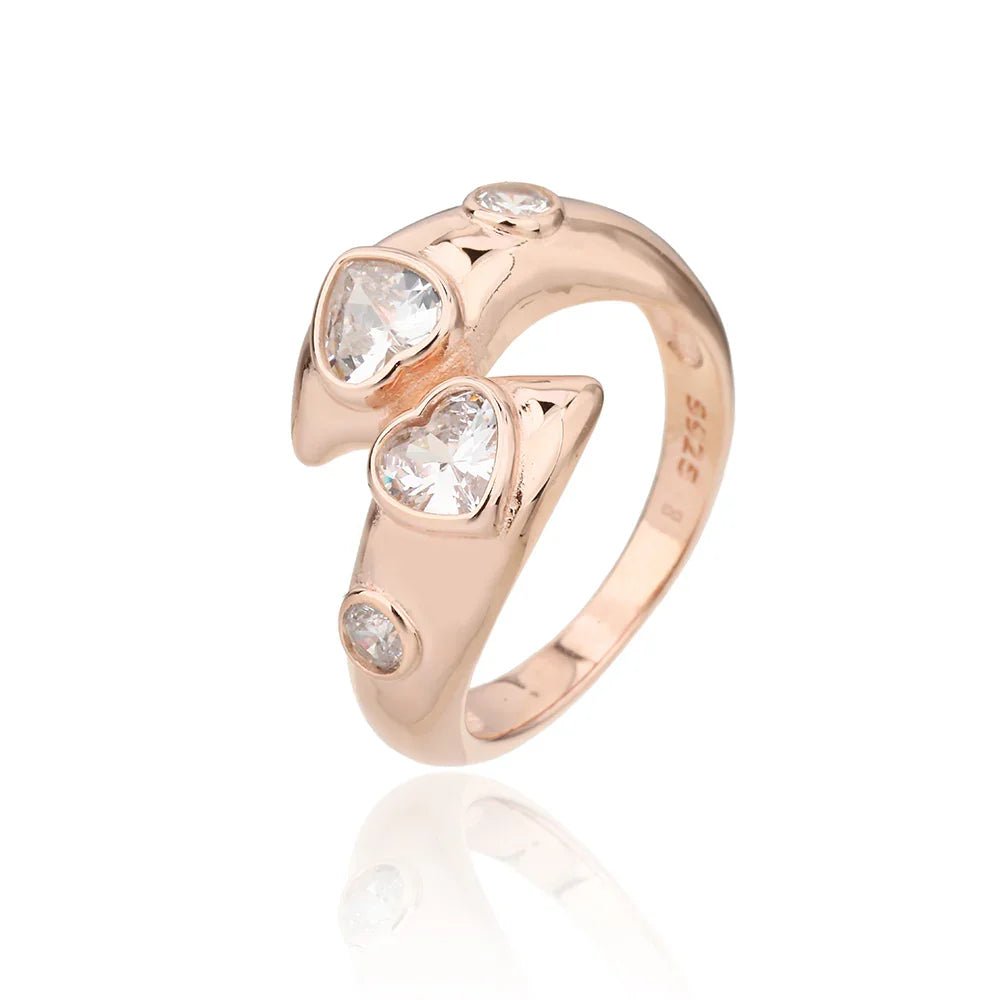 טבעת כסף 925 משובצת זירקון – יוקרה עדינה - | Kalimira Jewelry | תכשיטי כסף Kalimira | إكسسوارات فضة Kalimira