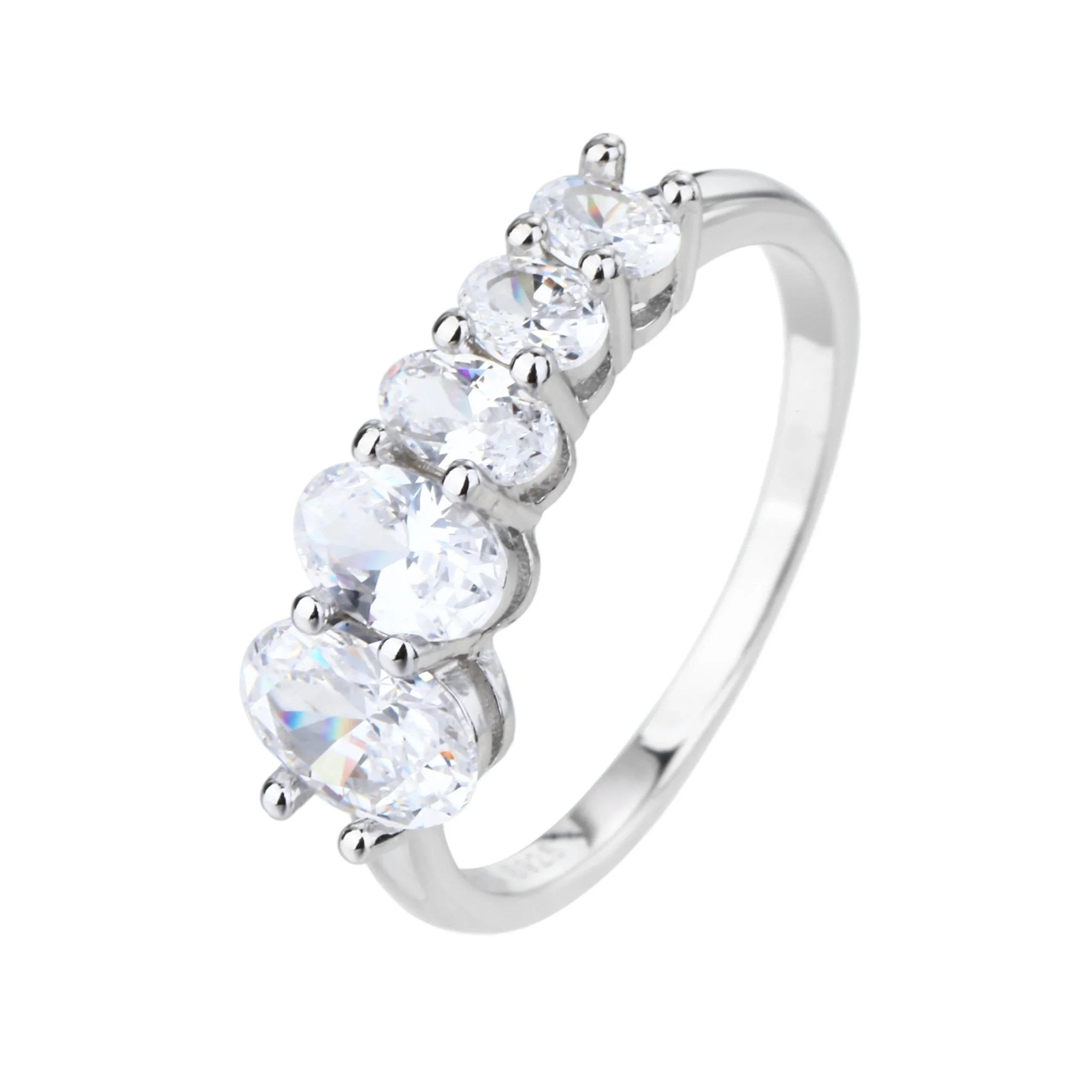 טבעת כסף 925 משובצת זירקון – יוקרה עדינה - | Kalimira Jewelry | תכשיטי כסף Kalimira | إكسسوارات فضة Kalimira