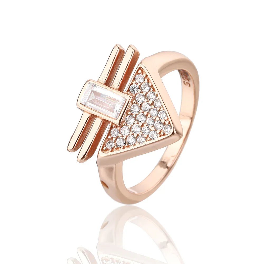 טבעת כסף 925 משובצת זירקון – יוקרה עדינה - | Kalimira Jewelry | תכשיטי כסף Kalimira | إكسسوارات فضة Kalimira