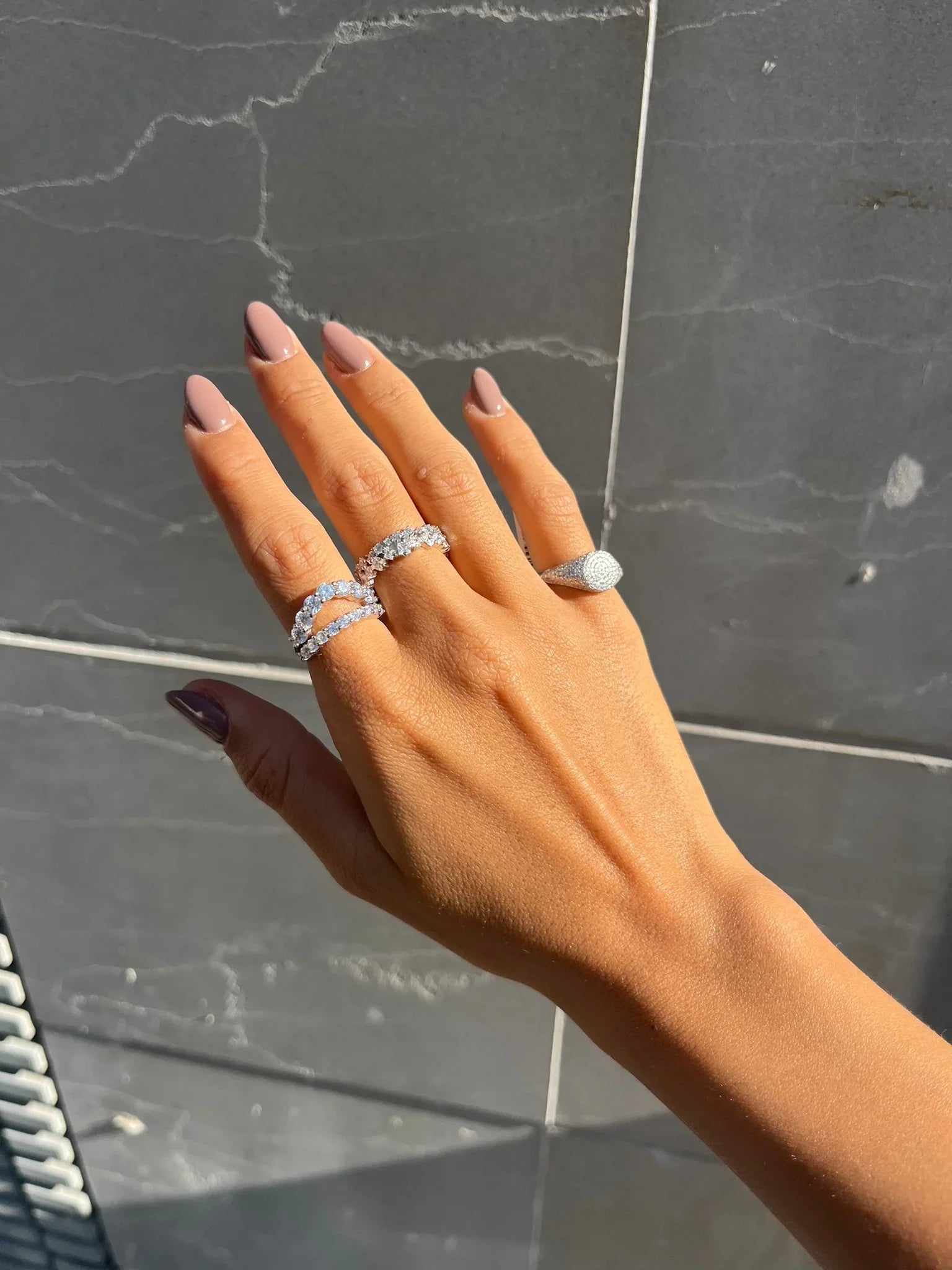 טבעת כסף 925 משובצת זירקון – יוקרה עדינה - | Kalimira Jewelry | תכשיטי כסף Kalimira | إكسسوارات فضة Kalimira