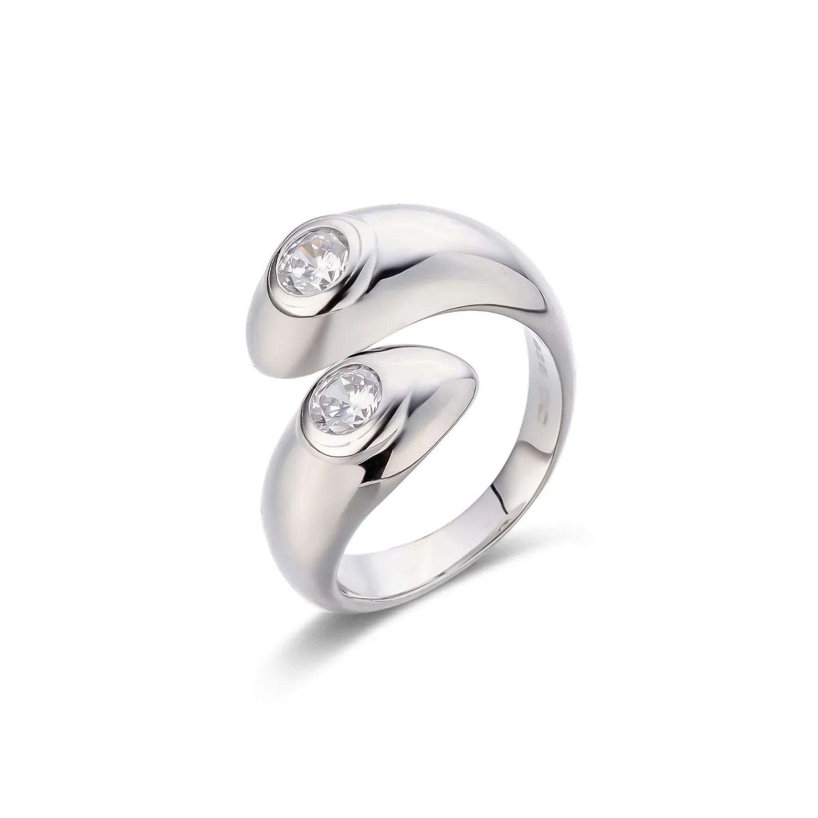 טבעת כסף 925 משובצת זירקון – יוקרה עדינה - | Kalimira Jewelry | תכשיטי כסף Kalimira | إكسسوارات فضة Kalimira