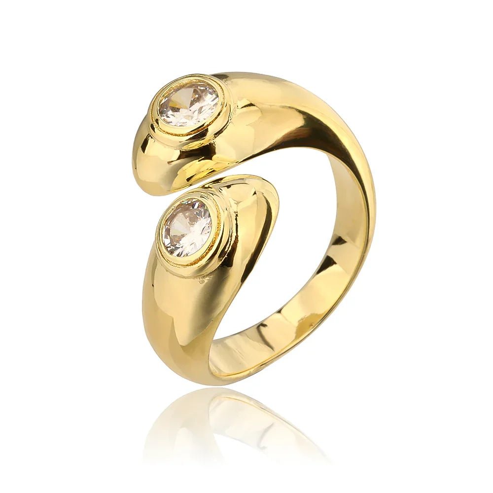 טבעת כסף 925 משובצת זירקון – יוקרה עדינה - | Kalimira Jewelry | תכשיטי כסף Kalimira | إكسسوارات فضة Kalimira