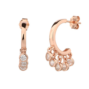 עגיל FLSI7011 - 2 - | Kalimira Jewelry | תכשיטי כסף Kalimira | إكسسوارات فضة Kalimira