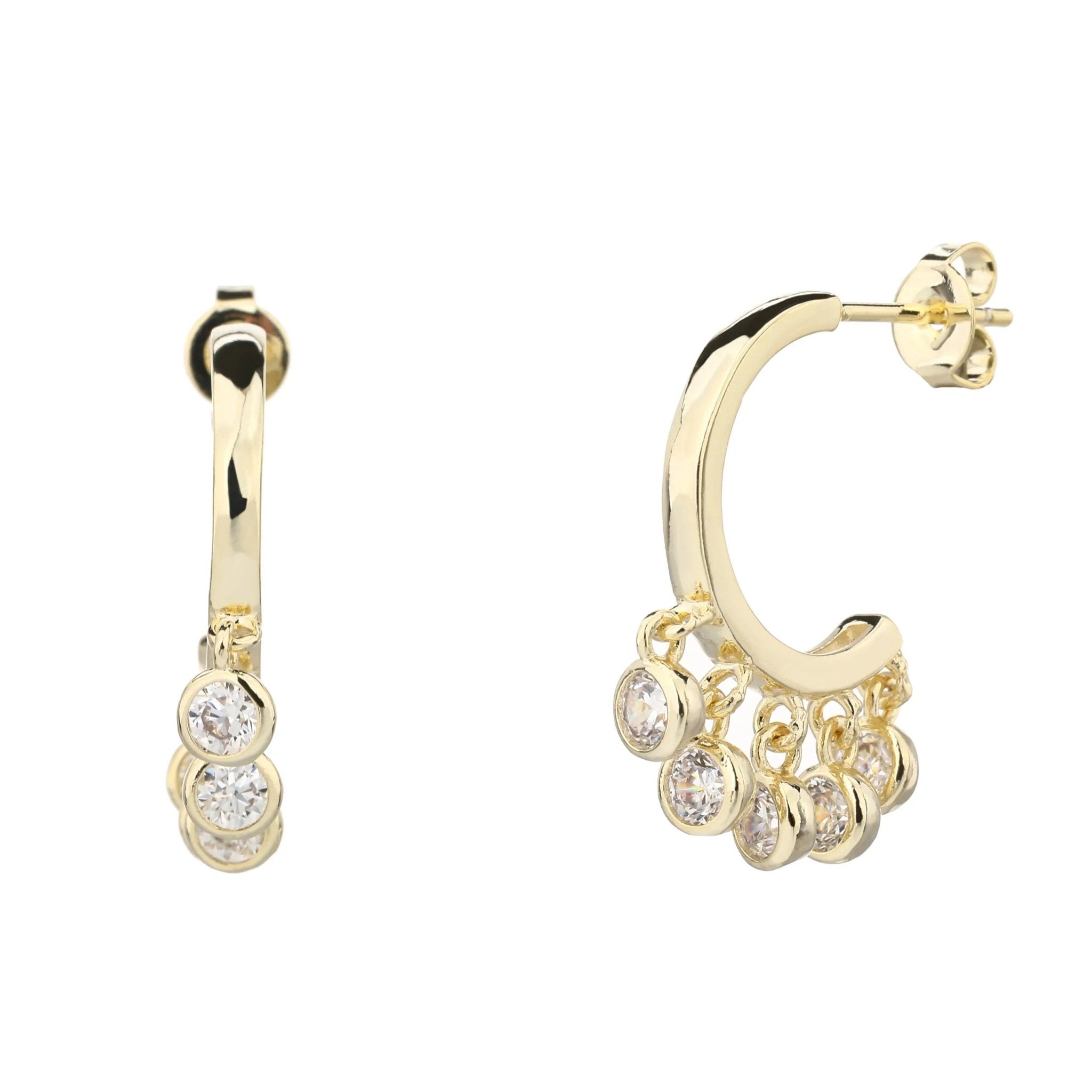 עגיל FLSI7011 - 3 - | Kalimira Jewelry | תכשיטי כסף Kalimira | إكسسوارات فضة Kalimira