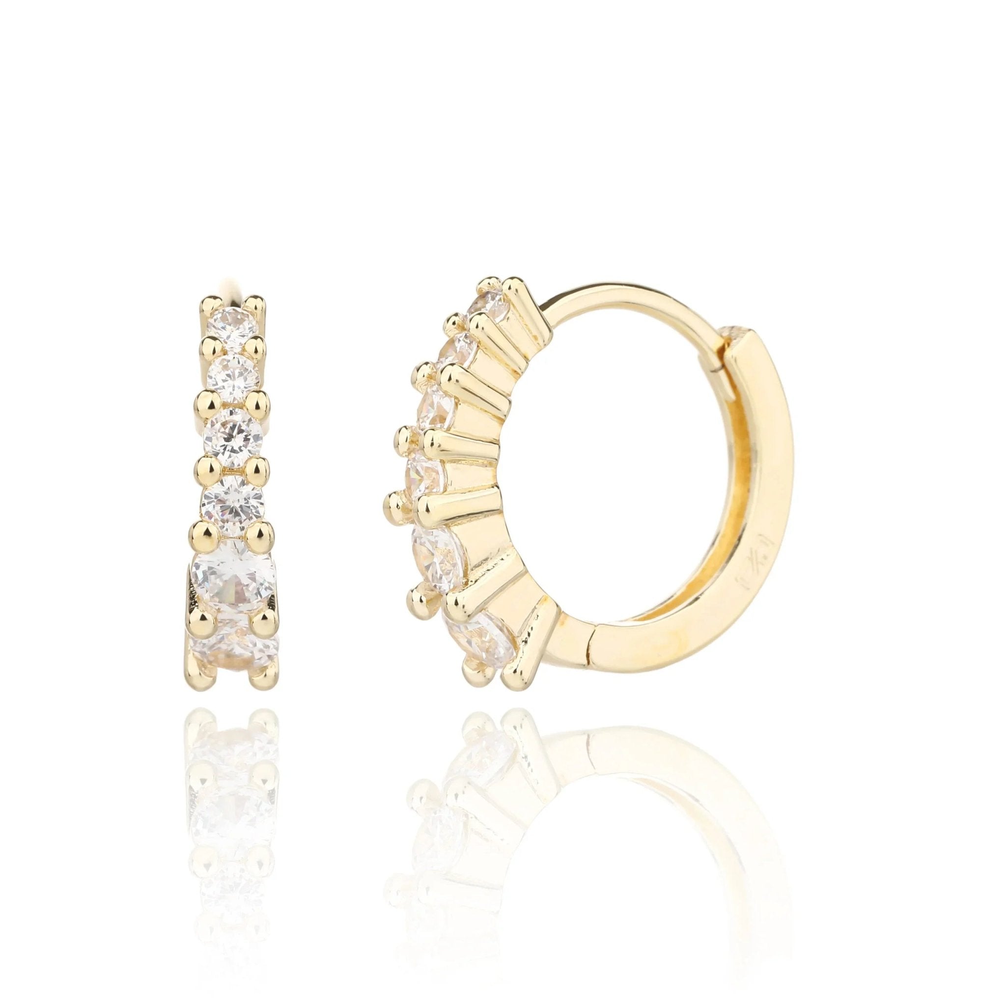 עגילי חישוק כסף 925 – טרנד יומיומי נצחי - | Kalimira Jewelry | תכשיטי כסף Kalimira | إكسسوارات فضة Kalimira