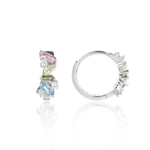 עגילי חישוק כסף 925 – טרנד יומיומי נצחי - | Kalimira Jewelry | תכשיטי כסף Kalimira | إكسسوارات فضة Kalimira