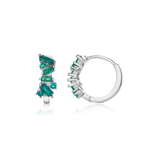 עגילי חישוק כסף 925 – טרנד יומיומי נצחי - | Kalimira Jewelry | תכשיטי כסף Kalimira | إكسسوارات فضة Kalimira