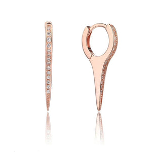 עגילי חישוק כסף 925 – טרנד יומיומי נצחי - | Kalimira Jewelry | תכשיטי כסף Kalimira | إكسسوارات فضة Kalimira