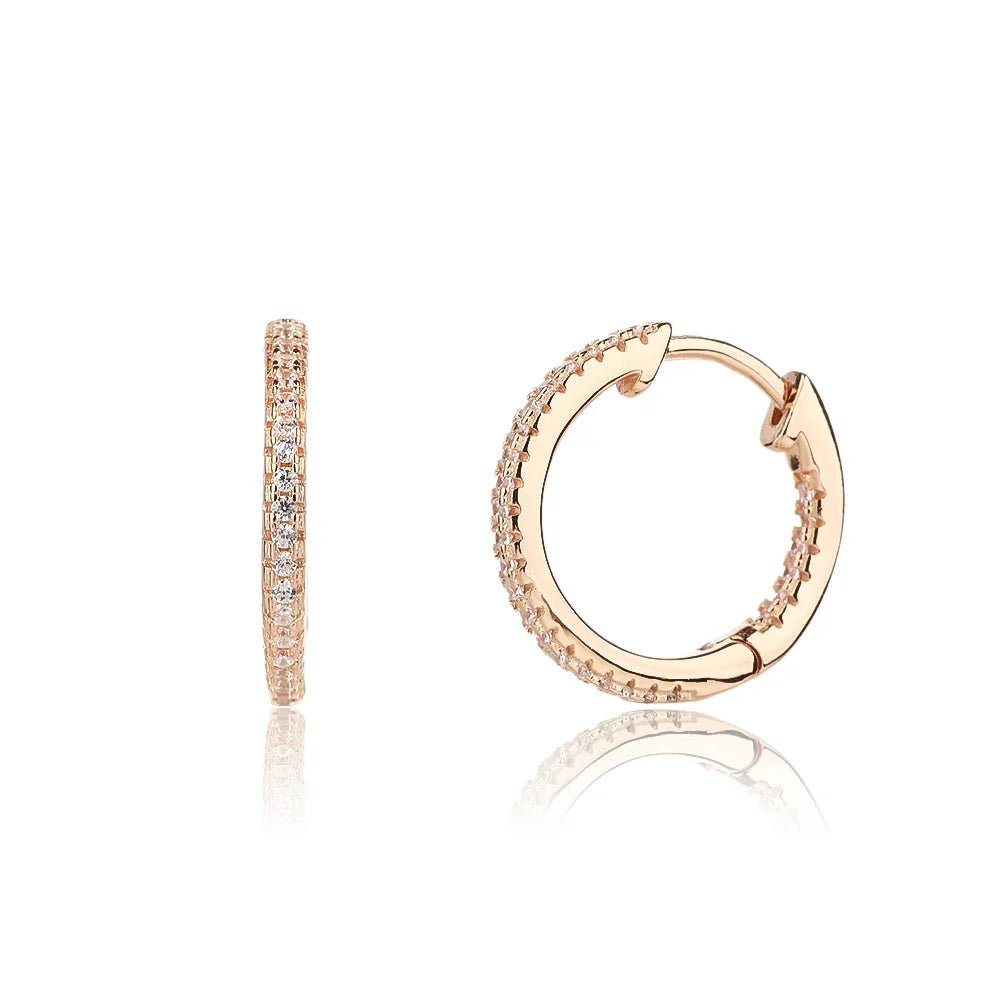 עגילי חישוק כסף 925 – טרנד יומיומי נצחי - | Kalimira Jewelry | תכשיטי כסף Kalimira | إكسسوارات فضة Kalimira