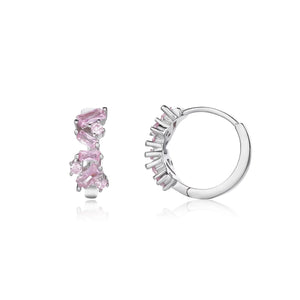 עגילי חישוק כסף 925 – טרנד יומיומי נצחי - | Kalimira Jewelry | תכשיטי כסף Kalimira | إكسسوارات فضة Kalimira