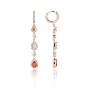 עגילי ערב כסף 925 משובצים – יוקרה לאירועים - | Kalimira Jewelry | תכשיטי כסף Kalimira | إكسسوارات فضة Kalimira