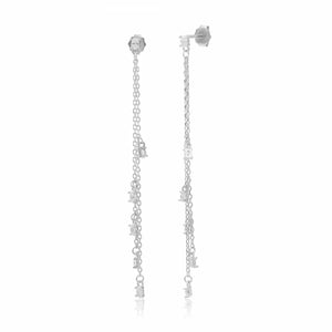 עגילי ערב כסף 925 משובצים – יוקרה לאירועים - | Kalimira Jewelry | תכשיטי כסף Kalimira | إكسسوارات فضة Kalimira