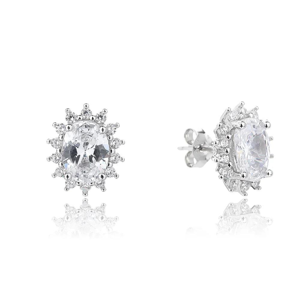 עגילי כסף 925 צמודים – מראה קלאסי ועדין - | Kalimira Jewelry | תכשיטי כסף Kalimira | إكسسوارات فضة Kalimira