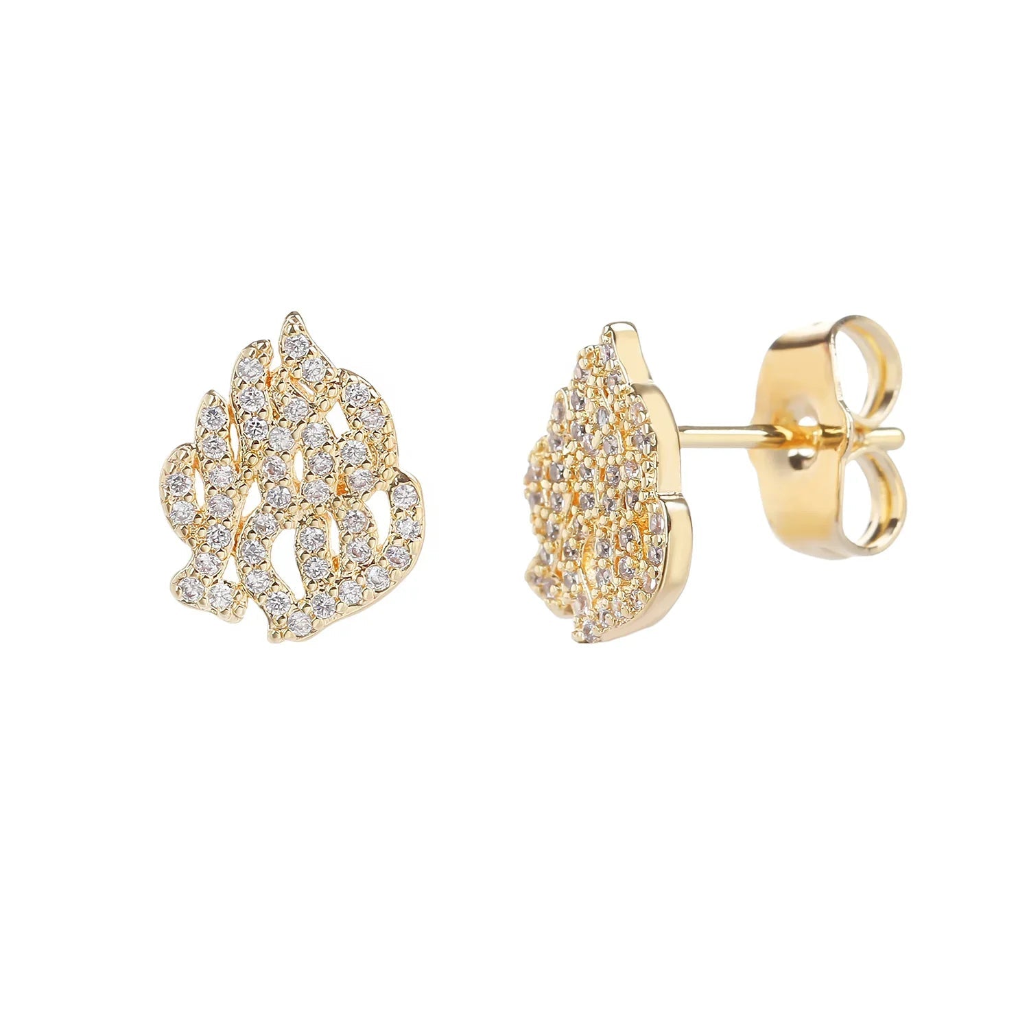 עגילי כסף 925 צמודים – מראה קלאסי ועדין - | Kalimira Jewelry | תכשיטי כסף Kalimira | إكسسوارات فضة Kalimira