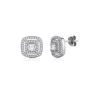 עגילי כסף 925 צמודים – מראה קלאסי ועדין - | Kalimira Jewelry | תכשיטי כסף Kalimira | إكسسوارات فضة Kalimira