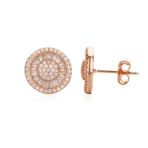 עגילי כסף 925 צמודים – מראה קלאסי ועדין - | Kalimira Jewelry | תכשיטי כסף Kalimira | إكسسوارات فضة Kalimira