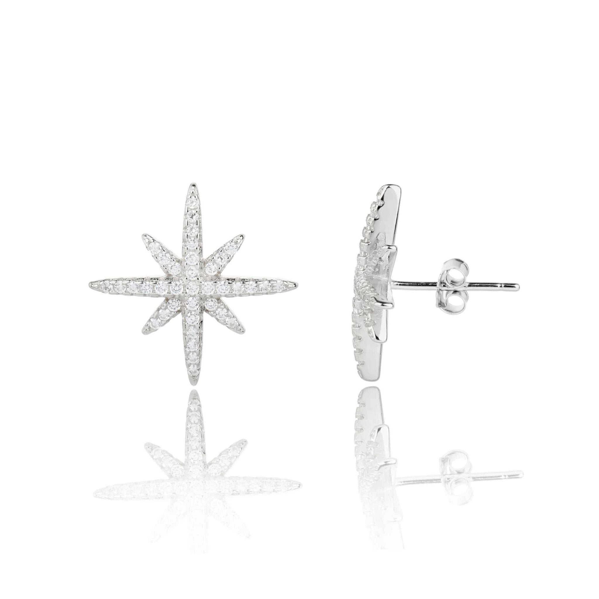 עגילי כסף 925 צמודים – מראה קלאסי ועדין - | Kalimira Jewelry | תכשיטי כסף Kalimira | إكسسوارات فضة Kalimira