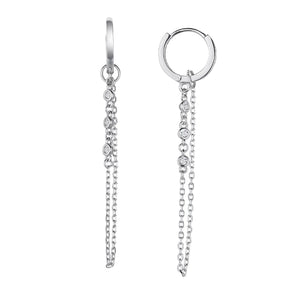 עגילי כסף 925 נופלים – אלגנטיות מתוחכמת - | Kalimira Jewelry | תכשיטי כסף Kalimira | إكسسوارات فضة Kalimira