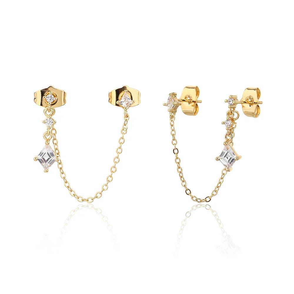 עגילי כסף 925 נופלים – אלגנטיות מתוחכמת - | Kalimira Jewelry | תכשיטי כסף Kalimira | إكسسوارات فضة Kalimira