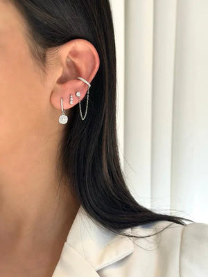 עגילי כסף 925 נופלים – אלגנטיות מתוחכמת - | Kalimira Jewelry | תכשיטי כסף Kalimira | إكسسوارات فضة Kalimira