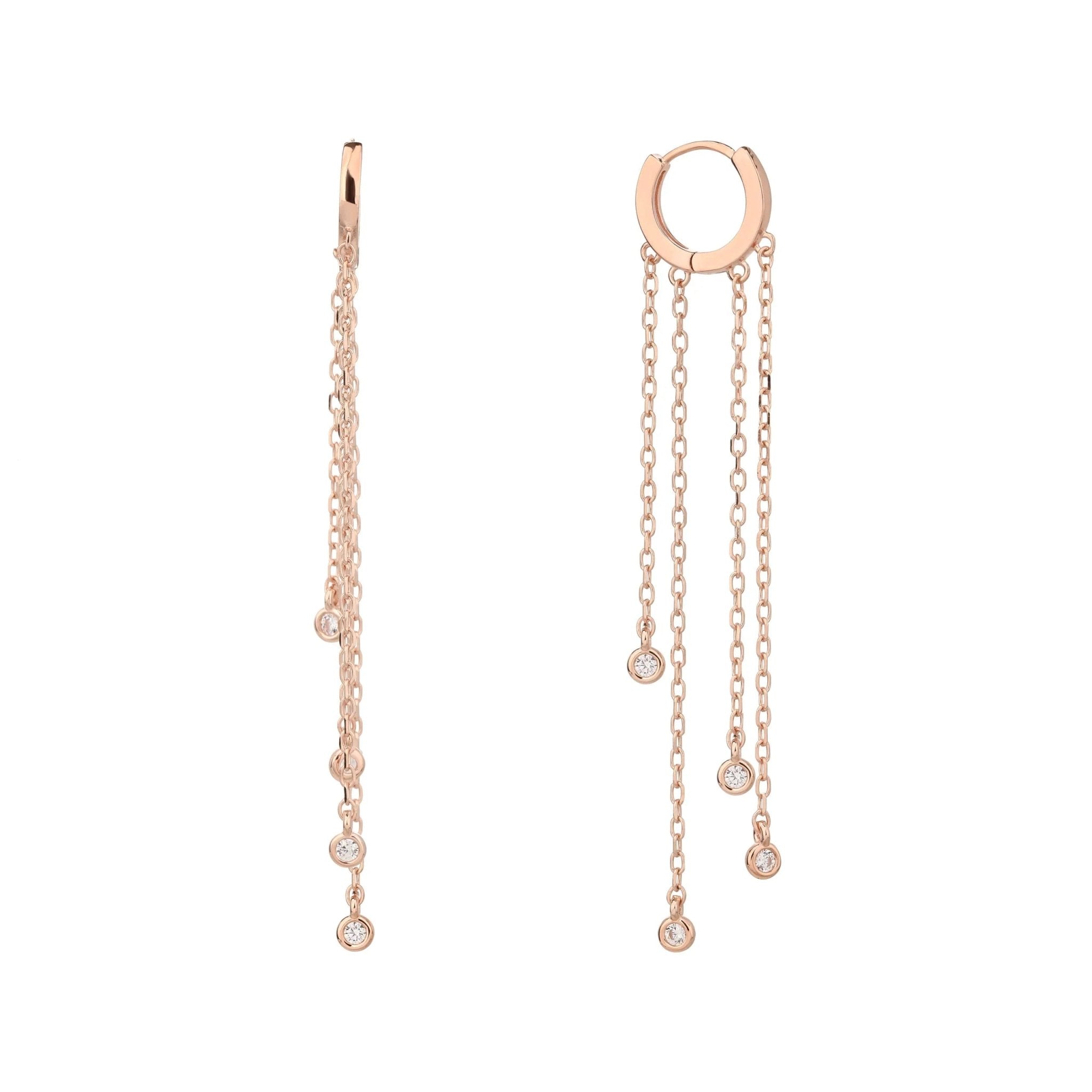 עגילי כסף 925 נופלים – אלגנטיות מתוחכמת - | Kalimira Jewelry | תכשיטי כסף Kalimira | إكسسوارات فضة Kalimira