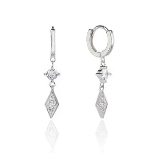 עגילי כסף 925 נופלים – אלגנטיות מתוחכמת - | Kalimira Jewelry | תכשיטי כסף Kalimira | إكسسوارات فضة Kalimira