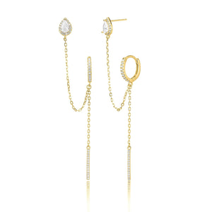 עגילי כסף 925 נופלים – אלגנטיות מתוחכמת - | Kalimira Jewelry | תכשיטי כסף Kalimira | إكسسوارات فضة Kalimira