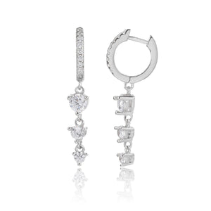 עגילי כסף 925 נופלים – אלגנטיות מתוחכמת - | Kalimira Jewelry | תכשיטי כסף Kalimira | إكسسوارات فضة Kalimira