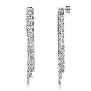 עגילי כסף 925 נופלים – אלגנטיות מתוחכמת - | Kalimira Jewelry | תכשיטי כסף Kalimira | إكسسوارات فضة Kalimira