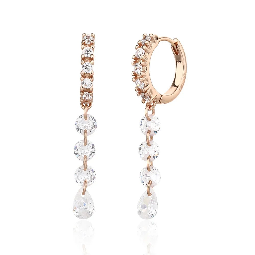 עגילי כסף 925 נופלים – אלגנטיות מתוחכמת - | Kalimira Jewelry | תכשיטי כסף Kalimira | إكسسوارات فضة Kalimira