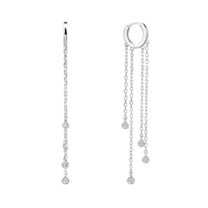 עגילי כסף 925 נופלים – אלגנטיות מתוחכמת - | Kalimira Jewelry | תכשיטי כסף Kalimira | إكسسوارات فضة Kalimira