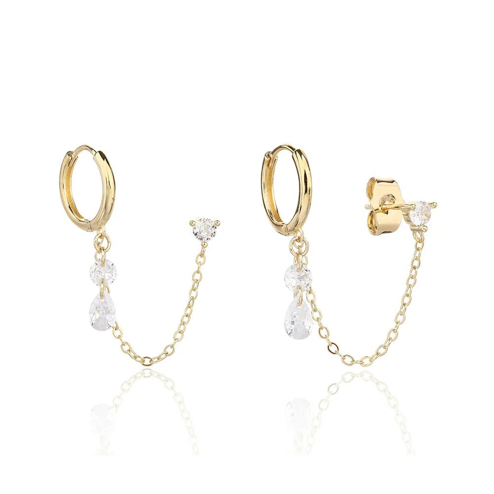 עגילי כסף 925 נופלים – אלגנטיות מתוחכמת - | Kalimira Jewelry | תכשיטי כסף Kalimira | إكسسوارات فضة Kalimira