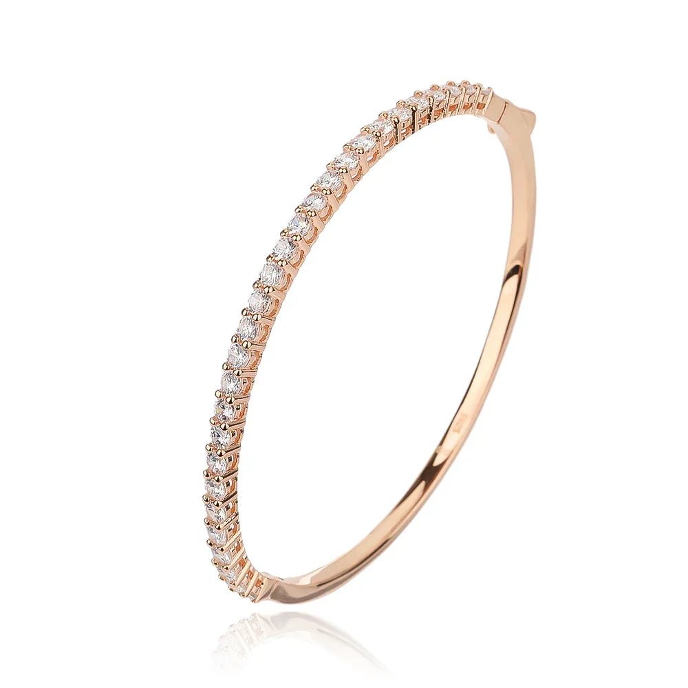 צמיד קשיח כסף 925 – מראה מינימליסטי - | Kalimira Jewelry | תכשיטי כסף Kalimira | إكسسوارات فضة Kalimira