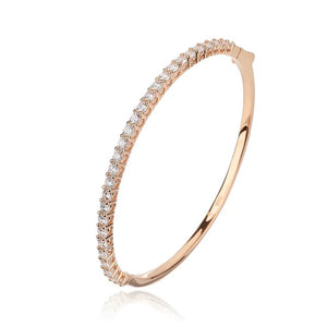 צמיד קשיח כסף 925 – מראה מינימליסטי - | Kalimira Jewelry | תכשיטי כסף Kalimira | إكسسوارات فضة Kalimira