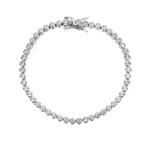 צמיד טניס כסף 925 משובץ זירקון – יוקרה נצחית - | Kalimira Jewelry | תכשיטי כסף Kalimira | إكسسوارات فضة Kalimira