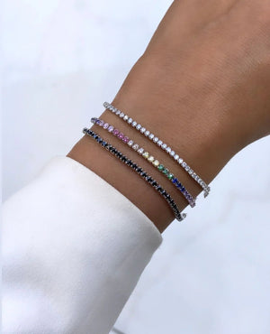 צמיד טניס כסף 925 משובץ זירקון – יוקרה נצחית - | Kalimira Jewelry | תכשיטי כסף Kalimira | إكسسوارات فضة Kalimira