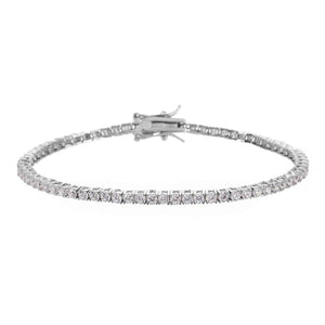 צמיד טניס כסף 925 משובץ זירקון – יוקרה נצחית - | Kalimira Jewelry | תכשיטי כסף Kalimira | إكسسوارات فضة Kalimira