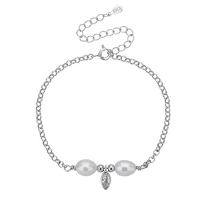 צמיד שרשרת כסף 925 – עיצוב אלגנטי יומיומי - | Kalimira Jewelry | תכשיטי כסף Kalimira | إكسسوارات فضة Kalimira