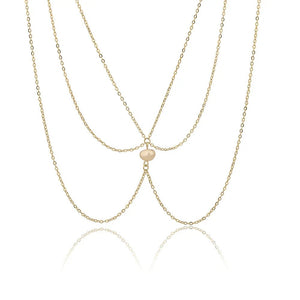 שרשרת בטן כסף 925 – סטייל קיצי ייחודי - | Kalimira Jewelry | תכשיטי כסף Kalimira | إكسسوارات فضة Kalimira