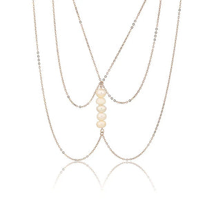 שרשרת בטן כסף 925 – סטייל קיצי ייחודי - | Kalimira Jewelry | תכשיטי כסף Kalimira | إكسسوارات فضة Kalimira