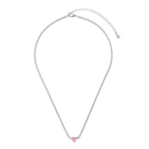 שרשרת קולר טניס כסף 925 – זוהר נשי - | Kalimira Jewelry | תכשיטי כסף Kalimira | إكسسوارات فضة Kalimira