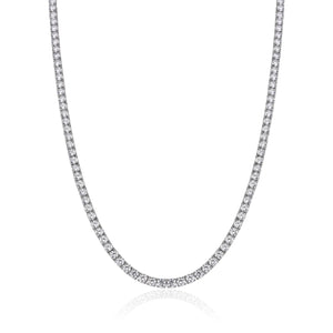 שרשרת קולר טניס כסף 925 – זוהר נשי - | Kalimira Jewelry | תכשיטי כסף Kalimira | إكسسوارات فضة Kalimira