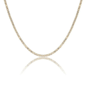 שרשרת קולר טניס כסף 925 – זוהר נשי - | Kalimira Jewelry | תכשיטי כסף Kalimira | إكسسوارات فضة Kalimira