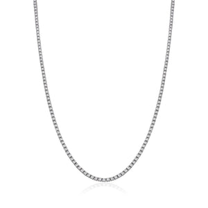 שרשרת קולר טניס כסף 925 – זוהר נשי - | Kalimira Jewelry | תכשיטי כסף Kalimira | إكسسوارات فضة Kalimira