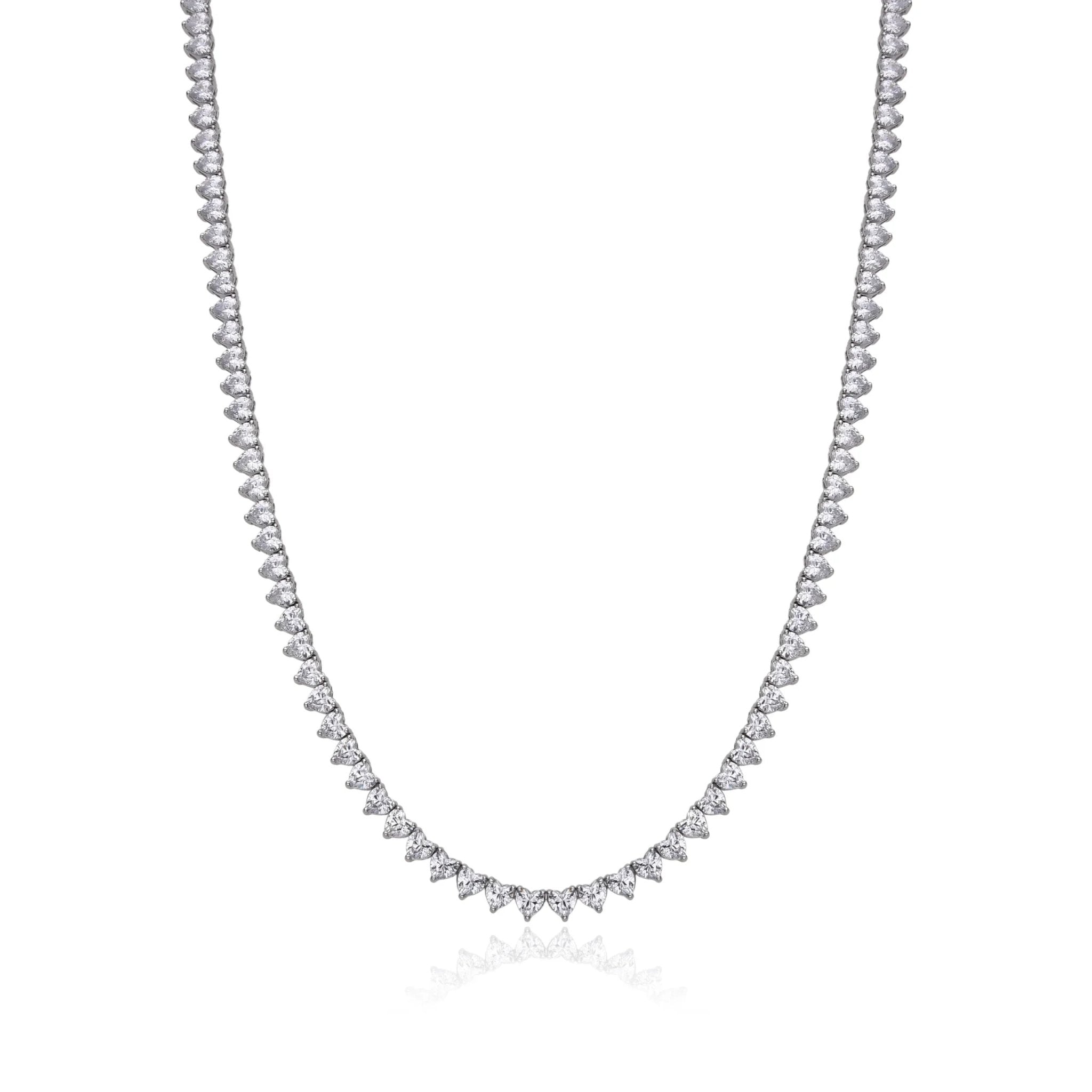 שרשרת קולר טניס כסף 925 – זוהר נשי - | Kalimira Jewelry | תכשיטי כסף Kalimira | إكسسوارات فضة Kalimira