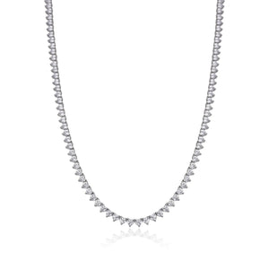שרשרת קולר טניס כסף 925 – זוהר נשי - | Kalimira Jewelry | תכשיטי כסף Kalimira | إكسسوارات فضة Kalimira